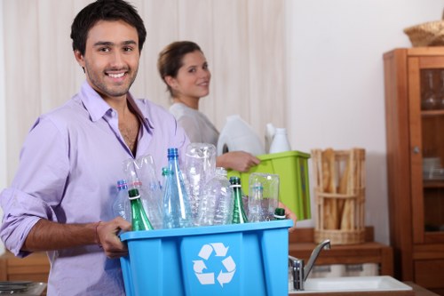 Team handling business waste removal in Mottingham