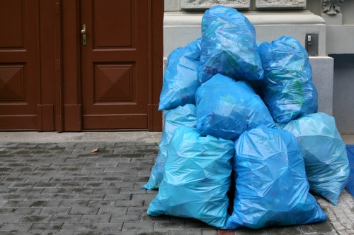 Clearing out furniture and appliances during house clearance